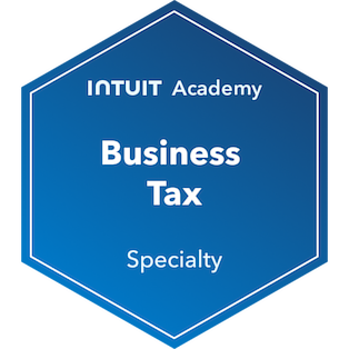 Business Tax Badge